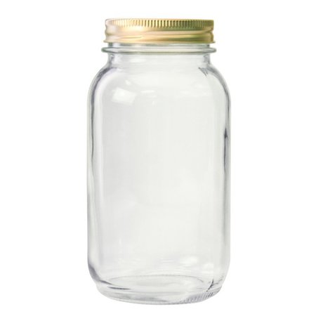 ANCHOR HOCKING Jar Canning Reg Mouth 1Qt 10986AHG17